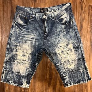Road Narrows Jean Shorts